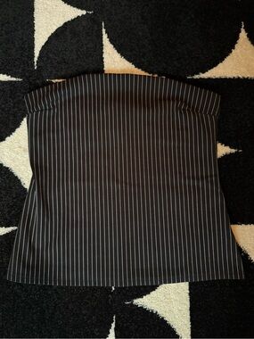 Express pinstripe tube top